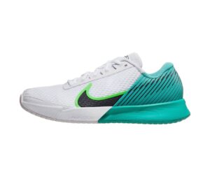 теннисные кроссовки Nike Vapor Pro 2 White Navy Teal Shoe Men 01