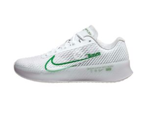 теннисные кроссовки Nike Zoom Vapor 11 AC White Kelly Green Shoe Women alekstennisshop 01