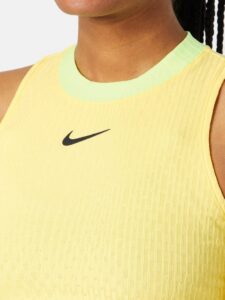 теннисная майка Nike Court Dri Fit Slam Tank Top Woman Yellow Black 03