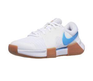 теннисные кроссовки Nike Zoom GP Challenge 1 White Blue Brown Shoe Women 02