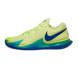 теннисные кроссовки Nike Zoom Vapor Cage 4 Rafa AC Lemon Blue Shoe Men 01