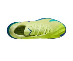теннисные кроссовки Nike Zoom Vapor Cage 4 Rafa AC Lemon Blue Shoe Men 05