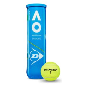 теннисные мячи Dunlop Australian Open 4 Ball Tube 02