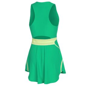 теннисное платье Nike Court Dri Fit Slam Dress Women Stadium Green White 02
