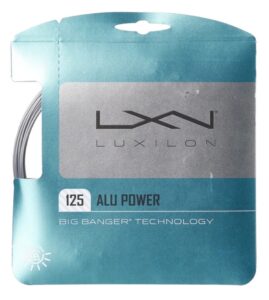 теннисные струны Luxilon Alu Power 16L 1.25 String Set 12m Grey 01