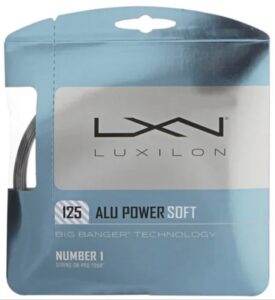 теннисные струны Luxilon Alu Power Soft 16L 1.25 String Set 12m Silver 01