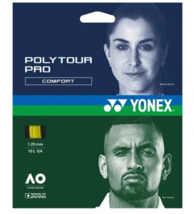 теннисные струны Yonex Poly Tour Pro 1,25 16L String Set 12m Yello 01