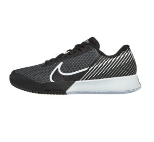 теннисные кроссовки Nike Vapor Pro 2 Clay Black White Shoe Men 01