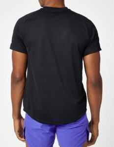 теннисная майка Nike Court Victory Dry T-Shirt Men Black White 03