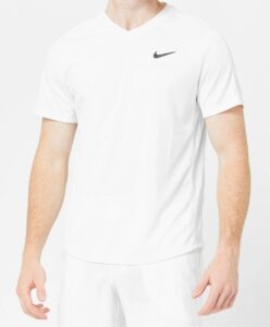 теннисная майка Nike Court Victory Dry T-Shirt Men White Black 05