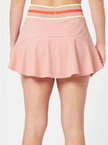 теннисная юбка Nike Dri-Fit Slam Skirt Pink Quartz Black Women 03