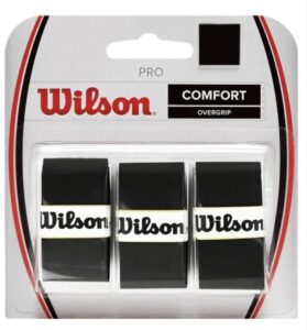 теннисная намотка овергрип Wilson Pro Comfort Overgrip 3 Pack Black 01