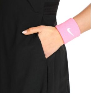 теннисное платье Nike Dri-Fit Club Dress Women Black White 05