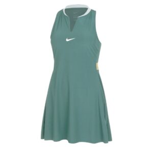 теннисное платье Nike Dri-Fit Club Dress Women Dark Green White 01