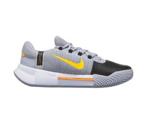 теннисные кроссовки Nike Zoom GP Challenge 1 AC Grey Orange Black Shoe Men 02