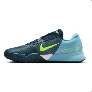 кроссовки для тенниса Nike Vapor Pro 2 Clay Dark Blue Turquoise Shoe Men 02
