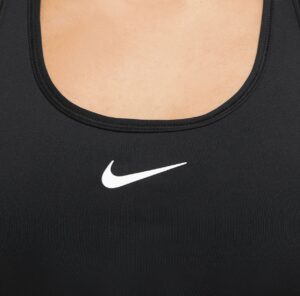 теннисная одежда бюст Nike Smoosh Light Support Non-Padded Bra Sports Black White Women 04