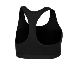 теннисная одежда бюстгальтер Nike Smoosh Medium Support Non-Padded Bra Sports Black White Women 02