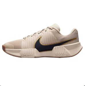 теннисные кроссовки Nike Zoom GP Challenge Pro Premium HC Sanddrift Metallic Gold Men 01