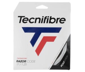 теннисные струны Tecnifibre Razor Code 17 1.25 String Set 12m White 01