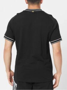 теннисная майка Nike Heritage Court Top T-Shirt Men Black White 04