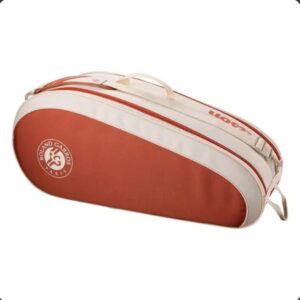 теннисная сумка Wilson Roland Garros Team 6-Pack Racquet Bag Cream Clay01