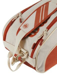 теннисная сумка Wilson Roland Garros Team 6-Pack Racquet Bag Cream Clay04