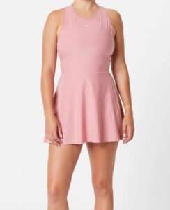 теннисное платье Nike Dri-Fit Victory Dress Women Pink White03