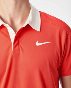 поло Nike Paris Slam Advantage Polo Men Light Crimson White05