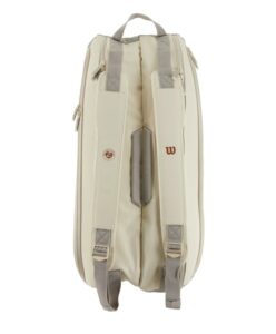 теннисная сумка Wilson Roland Garros Super Tour 9R Bag 2025 Cream Clay03