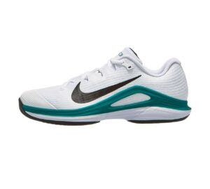 теннисные кроссовки Nike Zoom Vapor 12 White Black Emerald Shoe Men01