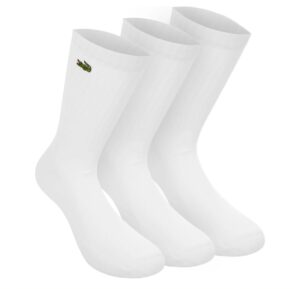 профессиональные носки для тенниса Lacoste Performance Core Tennis Socks 3 Pack White01
