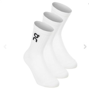 профессиональные носки для тенниса On Logo Tennis Socks 3 Pack White Unisex01